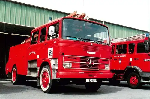 AK / Ansichtskarte  Feuerwehr_Fire-Brigade_Pompiers_Bomberos Nos Sapeurs-Pompiers 56290 Port-Louis F.P.T. Mercedes/Maheu Labrosse