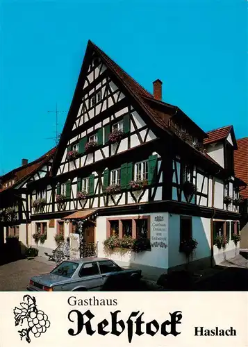 AK / Ansichtskarte  Haslach_Kinzigtal Gasthaus Rebstock