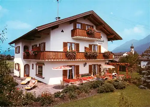 AK / Ansichtskarte  Kruen_Garmisch-Partenkirchen Haus Hochland