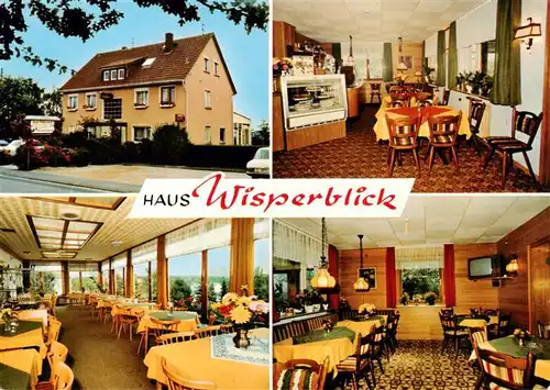 AK / Ansichtskarte  Nauroth_Heidenrod Pension Restaurant Haus Wisperblick Gastraeume