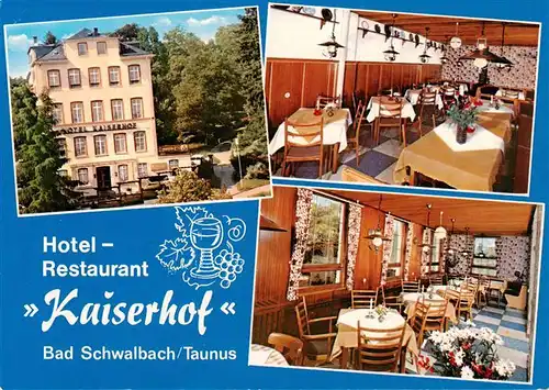 AK / Ansichtskarte  Bad_Schwalbach Hotel Restaurant Kaiserhof Gastraeume