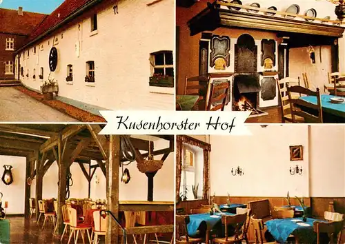 AK / Ansichtskarte 73912502 Lippramsdorf Hotel Restaurant Kusenhorster Hof Gastraeume