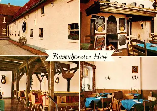 AK / Ansichtskarte  Lippramsdorf Hotel Restaurant Kusenhorster Hof Gastraeume