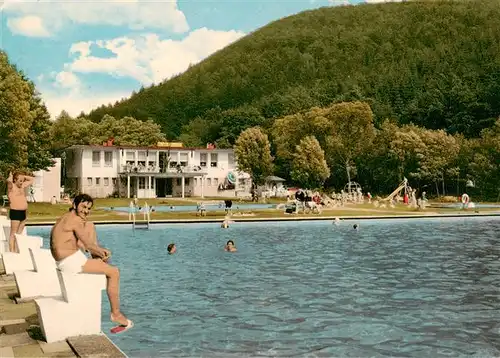 AK / Ansichtskarte  Zorge_Harz Waldschwimmbad