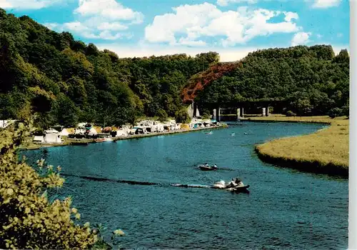 AK / Ansichtskarte  Hedemuenden_Hannoversch-Muenden Campingplatz Zella im Werratal