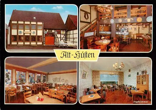 AK / Ansichtskarte 73912638 Neheim-Huesten Alt Huesten Gasthaus Gastraeume Jagdzimmer