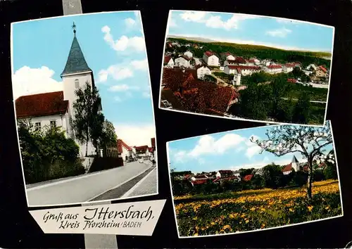AK / Ansichtskarte 73912684 Ittersbach Kirche Panorama