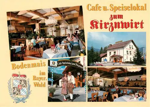 AK / Ansichtskarte 73912688 Bodenmais Cafe und Speiselokal zum Kirznwirt Gastraeume