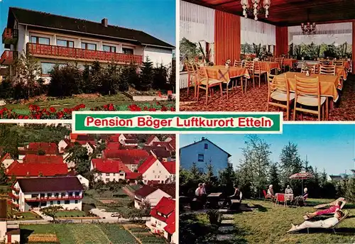 AK / Ansichtskarte 73912731 Etteln Pension Boeger Gastraum Liegewiese