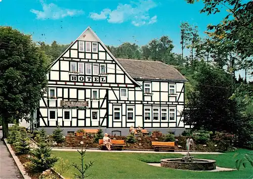 AK / Ansichtskarte  Latrop_Schmallenberg Hotel Pension Zum Grubental