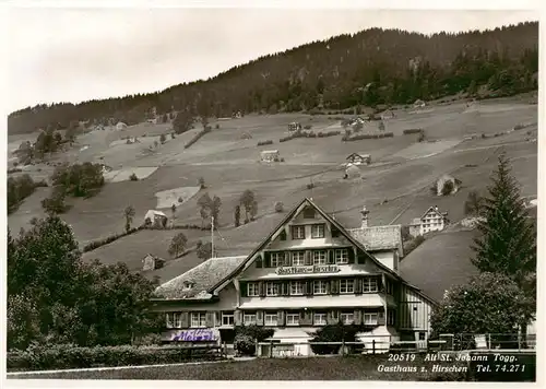 AK / Ansichtskarte  Alt_St_Johann Gasthaus zum Hirschen