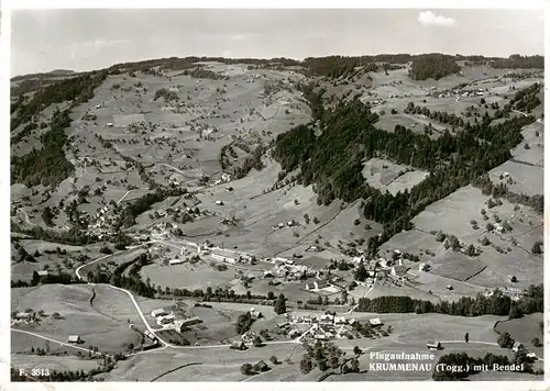 AK / Ansichtskarte  Krummenau__Toggenburg_SG Fliegeraufnahme