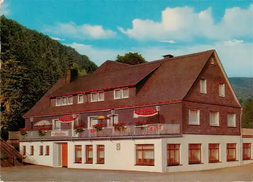 AK / Ansichtskarte  Winkhausen_Schmallenberg Gasthof Pension Menge