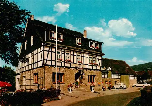 AK / Ansichtskarte  Usseln Gasthof Pension Schmidt