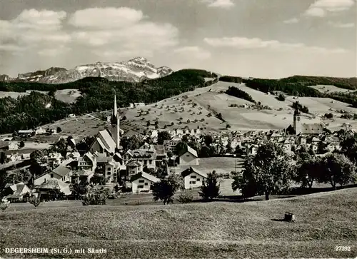 AK / Ansichtskarte  Degersheim__SG mit Saentis