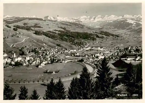 AK / Ansichtskarte  Wattwil_SG Panorama
