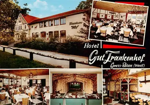 AK / Ansichtskarte  Gross-Reken Hotel Gut Frankenhof Gastraeume