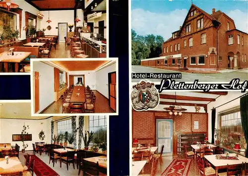 AK / Ansichtskarte 73912797 Nordkirchen Hotel Restaurant Plettenberger Hof Gastraeume Kegelbahn