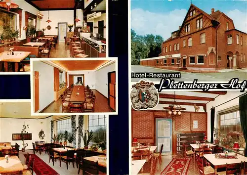 AK / Ansichtskarte  Nordkirchen Hotel Restaurant Plettenberger Hof Gastraeume Kegelbahn