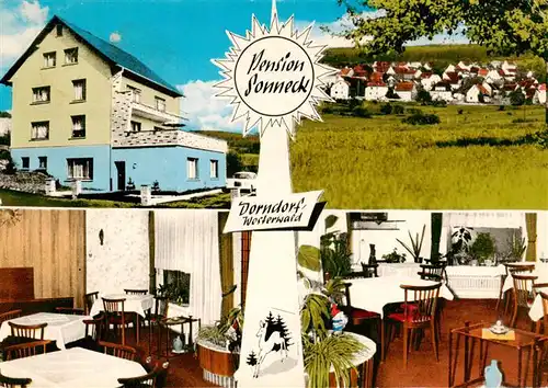 AK / Ansichtskarte 73912798 Dorndorf_Westerwald Privat Pension Haus Sonneck