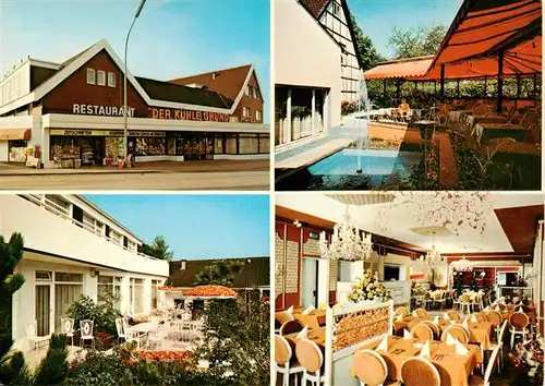 AK / Ansichtskarte 73912801 Stukenbrock Restaurant Der Kuehle Grund Terrasse Gastraeume Wasserorgel