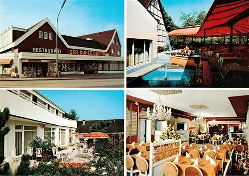 AK / Ansichtskarte 73912802 Stukenbrock Restaurant Der Kuehle Grund Terrasse Gastraeume Wasserorgel