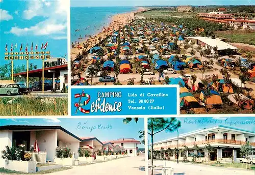 AK / Ansichtskarte  Venezia_Venedig Camping Residence Teilansichten