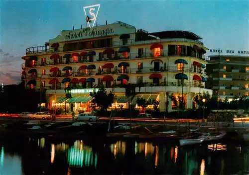 AK / Ansichtskarte 73912838 Riccione_Rimini_IT Hotel Savioli Spiaggia
