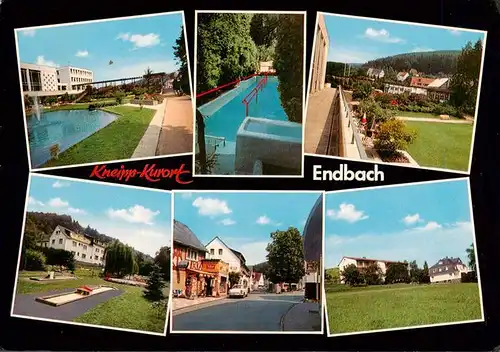 AK / Ansichtskarte 73912884 Endbach_Gladenbach Teilansichten Minigolf Wassertreten Park