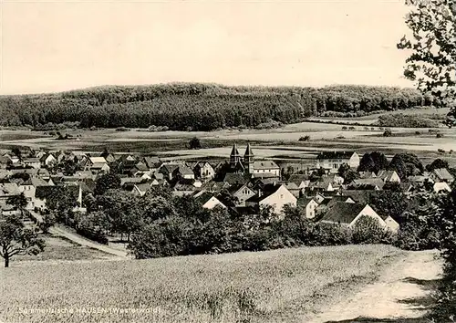 AK / Ansichtskarte  Hausen_Westerwald Panorama 