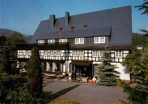 AK / Ansichtskarte 73912926 Olsberg_Sauerland Hotel am See