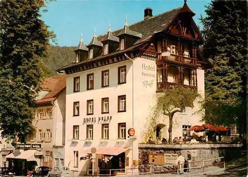 AK / Ansichtskarte  Triberg Hotel Pension Pfaff