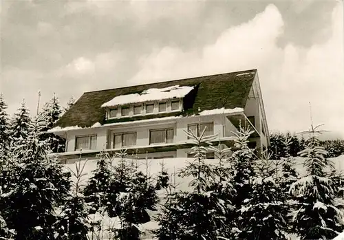 AK / Ansichtskarte  Ohlenbach_Schmallenberg Pension Albers