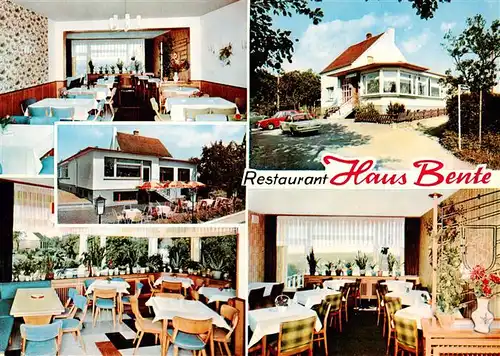 AK / Ansichtskarte 73912955 Sprockhoevel Restaurant Haus Bente Gastraeume