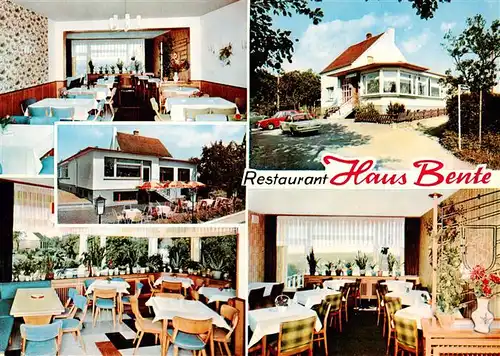 AK / Ansichtskarte  Sprockhoevel Restaurant Haus Bente Gastraeume