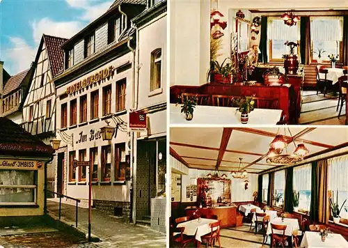 AK / Ansichtskarte 73912982 Altenahr Hotel Im Burghof Gastraeume