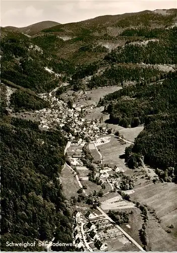 AK / Ansichtskarte  Schweighof_Badenweiler Fliegeraufnahme