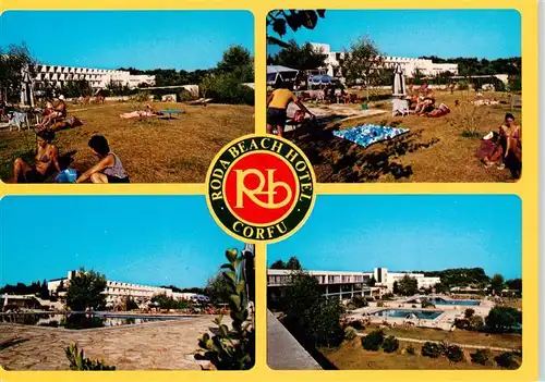 AK / Ansichtskarte  Corfu Roda Beach Hotel Liegewiese Swimmingpools