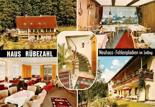 AK / Ansichtskarte  Fohlenplacken Haus Ruebezahl Gastraeume Terrasse