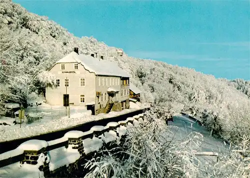 AK / Ansichtskarte  Vockerode_Eschwege Cafe Restaurant Schwalbental