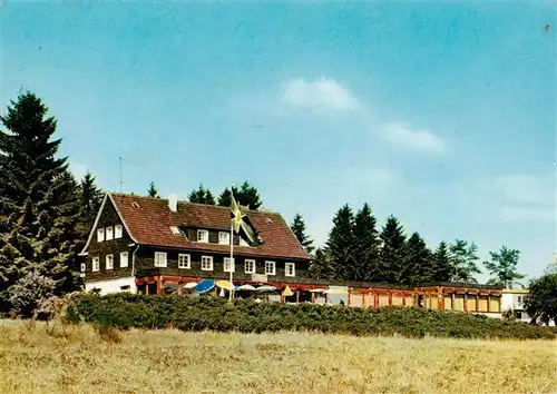 AK / Ansichtskarte  Marienheide VdH Waldhotel Cafe Brucher Talsperre