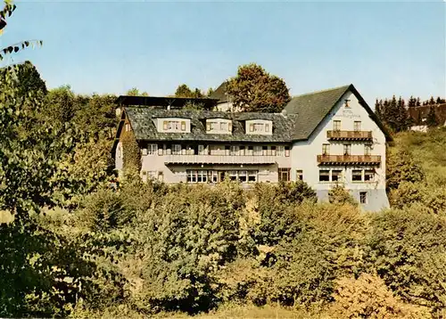 AK / Ansichtskarte 73913153 Manderscheid_Eifel Hotel Pension Haus Burgblick