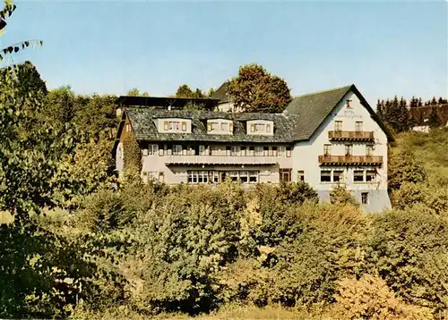 AK / Ansichtskarte  Manderscheid_Eifel Hotel Pension Haus Burgblick