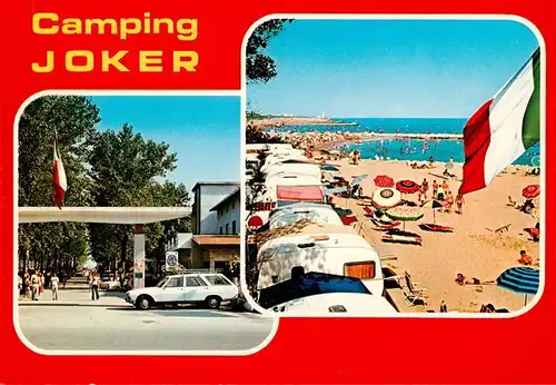 AK / Ansichtskarte  Cavallino_Lido_Venezia_IT Camping Joker Bungalows Strand