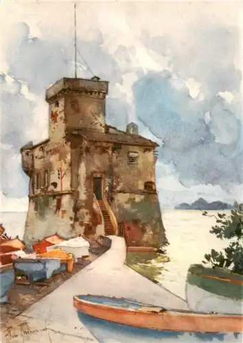 AK / Ansichtskarte  Rapallo_IT Il Castello