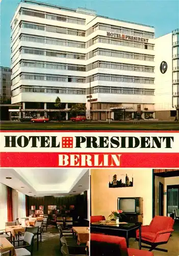 AK / Ansichtskarte  Berlin Hotel President Berlin Gastraeume