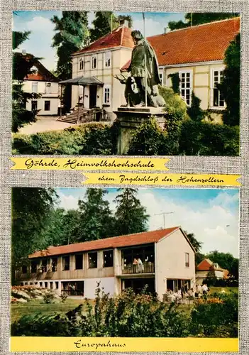 AK / Ansichtskarte 73913248 Goehrde Heimvolkshochschule Ehem Jagdschloss der Hohenzollern Europahaus