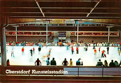 AK / Ansichtskarte  Oberstdorf Kunsteisstadion