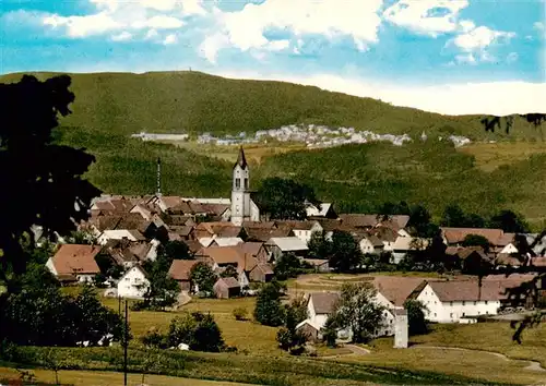 AK / Ansichtskarte  Weiding_Cham_Oberpfalz Ortsansicht mit Kirche