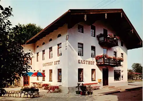 AK / Ansichtskarte  Staudach-Egerndach Gasthof Ott mit Schnappenkeller